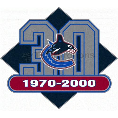 Vancouver Canucks T-shirts Iron On Transfers N365 - Click Image to Close